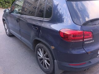 2013 Volkswagen Tiguan I Рестайлинг, синий, 1180000 рублей, вид 5