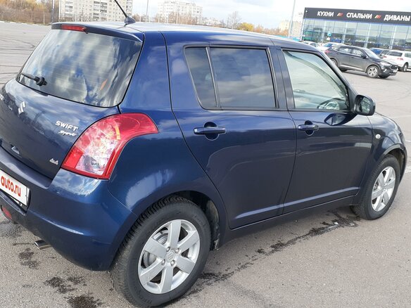 2007 Suzuki Swift III, синий - вид 3