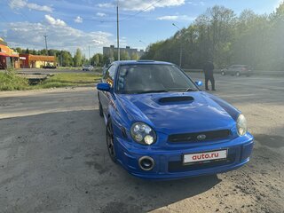 2002 Subaru Impreza WRX STi II, синий, 1600000 рублей, вид 2