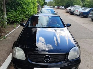 1997 Mercedes-Benz SLK-Класс 230 I (R170), чёрный, 810000 рублей, вид 1
