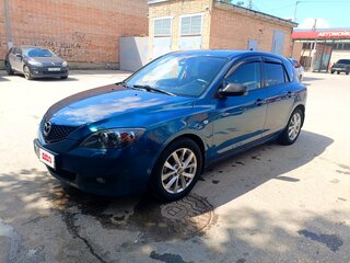 2007 Mazda 3 I (BK) Рестайлинг, синий, 415000 рублей, вид 2