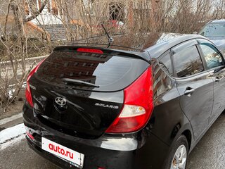 2014 Hyundai Solaris I Рестайлинг, чёрный, 750000 рублей, вид 4