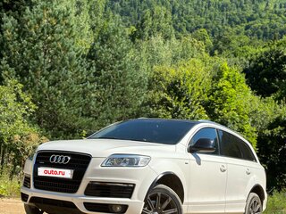 2009 Audi Q7 I (4L), белый, 1650000 рублей, вид 2