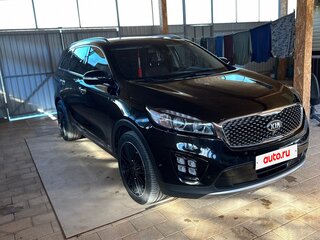 2017 Kia Sorento III Prime Рестайлинг, чёрный, 3000000 рублей, вид 2