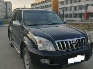 2006 Toyota Land Cruiser Prado 120 Series, чёрный, 1950000 рублей, вид 3