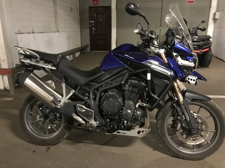 2013 Triumph Tiger 1200, синий, 600000 рублей, вид 2
