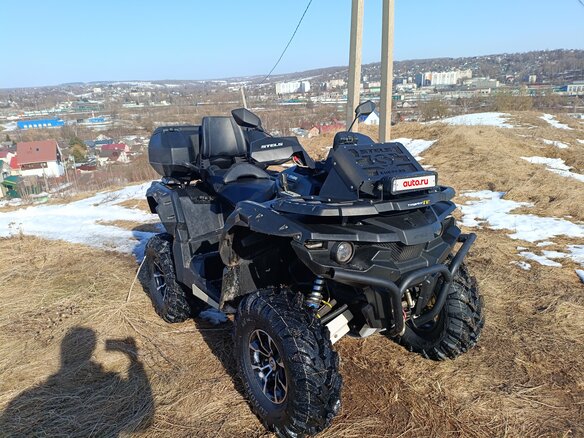 2020 Stels ATV-850 Guepard Trophy, чёрный, 760000 рублей - вид 1