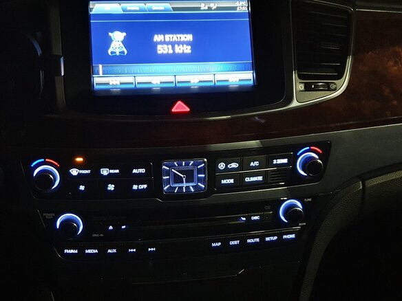 2015 Hyundai Equus II Рестайлинг, чёрный, 2150000 рублей - вид 18