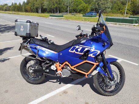 2012 KTM 990 Adventure, синий, 1100000 рублей, вид 1