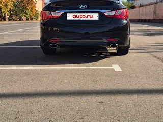 2013 Hyundai Sonata VI (YF), чёрный, 550000 рублей, вид 2