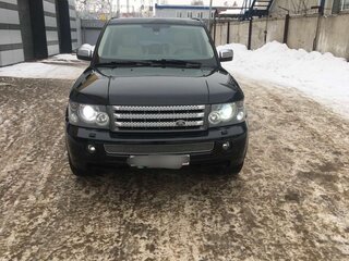 2007 Land Rover Range Rover Sport Supercharged I, чёрный, 1200000 рублей, вид 2
