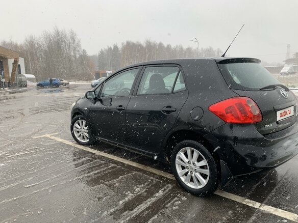2007 Toyota Auris I, чёрный, 1000000 рублей - вид 5