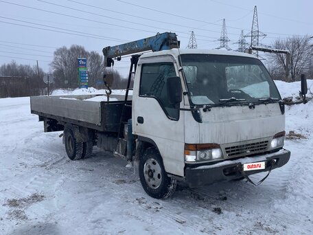 1998 Isuzu Elf (N-series), белый, 2650000 рублей, вид 2