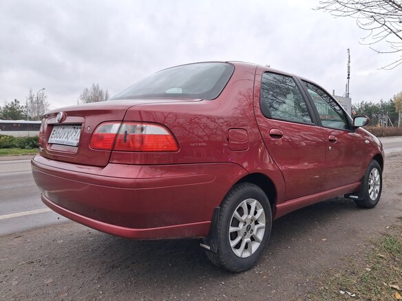 2008 Fiat Albea I Рестайлинг, красный, 570000 рублей - вид 17