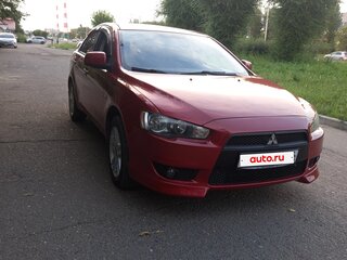2007 Mitsubishi Lancer X, красный, 750000 рублей, вид 2