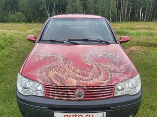 2008 Fiat Albea I Рестайлинг, красный, 180000 рублей, вид 3