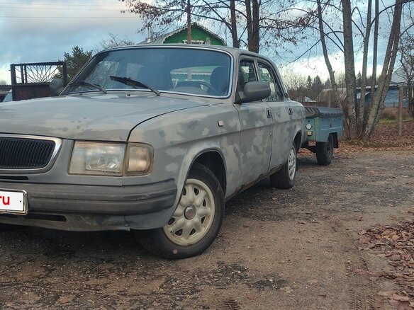 1997 ГАЗ 3110 «Волга», серый, 82000 рублей - вид 3