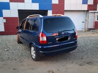 2005 Opel Zafira A Рестайлинг, синий, 650000 рублей, вид 5