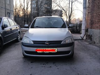 2001 Opel Corsa C, серебристый, 160000 рублей, вид 1