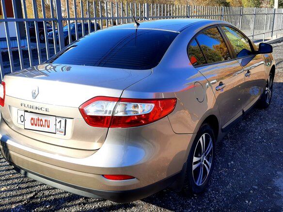2012 Renault Fluence I, бежевый - вид 3