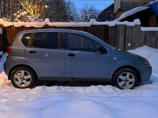 2007 Chevrolet Aveo I, голубой, 220000 рублей, вид 4