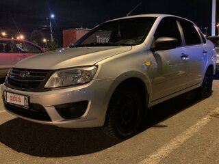 2017 Lada (ВАЗ) Granta I, серебристый, 700000 рублей, вид 1