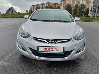 2015 Hyundai Elantra V (MD) Рестайлинг, серебристый, 1300000 рублей, вид 1