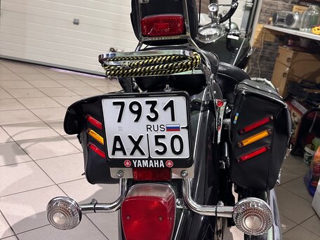 2007 Yamaha XVS1100, чёрный, 650000 рублей, вид 4