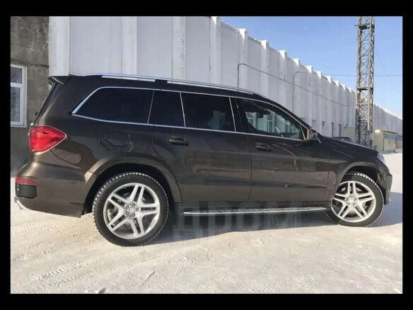 2014 Mercedes-Benz GL-Класс 400 II (X166), коричневый, 3700000 рублей - вид 4