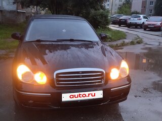 2002 Hyundai Sonata IV (EF) Рестайлинг, чёрный, 400000 рублей, вид 4