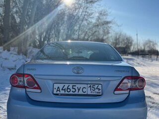 2011 Toyota Corolla X (E140, E150) Рестайлинг, голубой, 1230000 рублей, вид 4