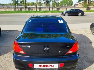2007 Kia Spectra I Рестайлинг 2, чёрный, 200000 рублей, вид 5