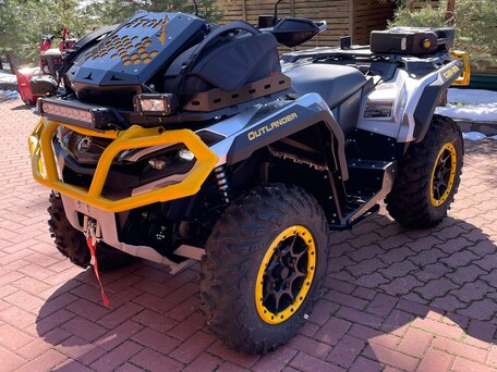 2023 BRP Can-Am Outlander Max XT-P 1000R, жёлтый, 2800000 рублей, вид 2