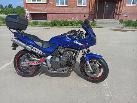 2001 Honda CB 600S, синий, 355000 рублей, вид 2