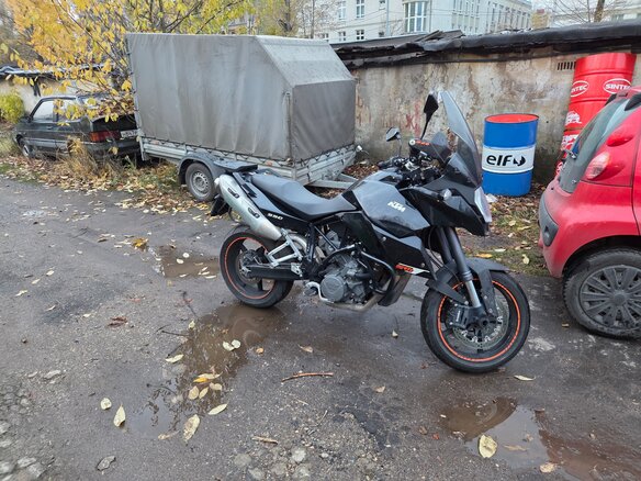 2011 KTM 990 SM, чёрный, 550000 рублей - вид 9