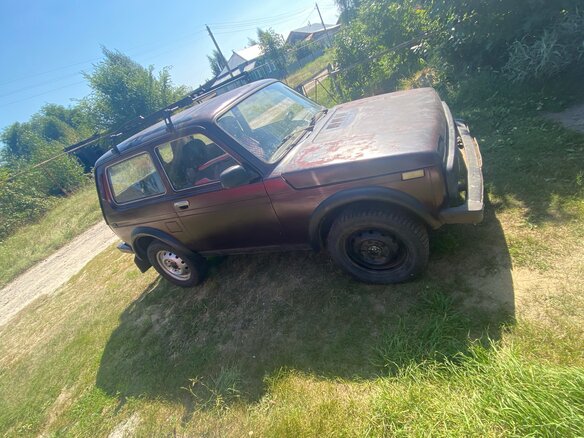 2003 Lada (ВАЗ) 2121 (4x4) I Рестайлинг, пурпурный, 185000 рублей - вид 3