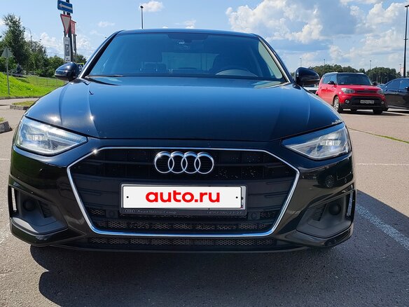 2021 Audi A4 35 TFSI V (B9) Рестайлинг, чёрный, 2390000 рублей - вид 1