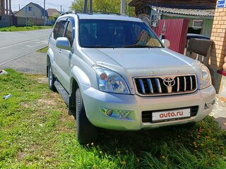 2008 Toyota Land Cruiser Prado 120 Series Рестайлинг, серебристый, 1650000 рублей, вид 4