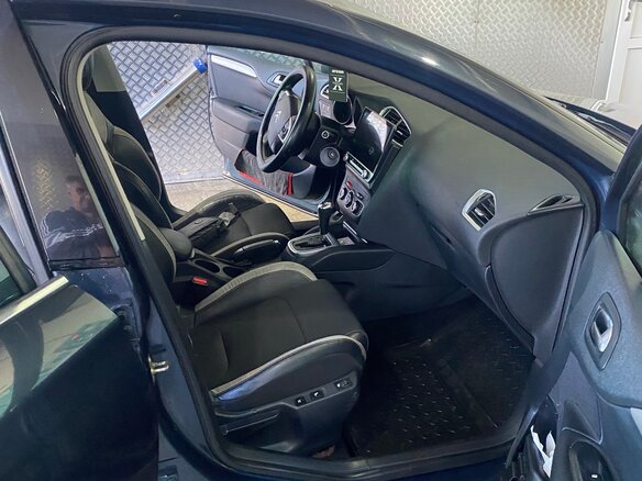 2012 Citroen C4 II, синий - вид 1