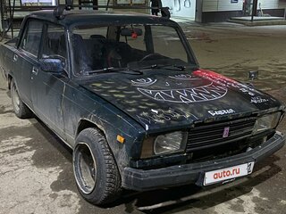 2006 Lada (ВАЗ) 2107, зелёный, 55000 рублей, вид 4