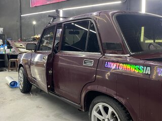 2007 Lada (ВАЗ) 2107, красный, 250000 рублей, вид 3