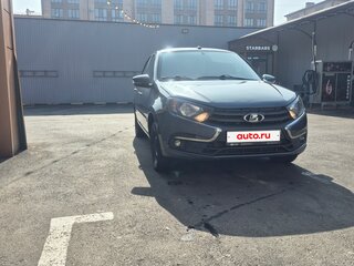 2018 Lada (ВАЗ) Granta I Рестайлинг, серый, 700000 рублей, вид 3