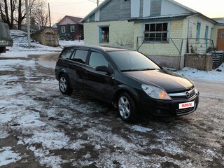 2007 Opel Astra H Рестайлинг, чёрный, 550000 рублей, вид 2