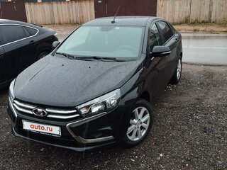 2021 Lada (ВАЗ) Vesta I, чёрный, 1270000 рублей, вид 1