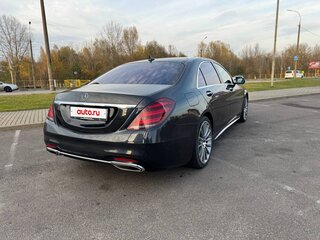 2019 Mercedes-Benz S-Класс 560 e Long VI (W222, C217) Рестайлинг, чёрный, 6900000 рублей, вид 4