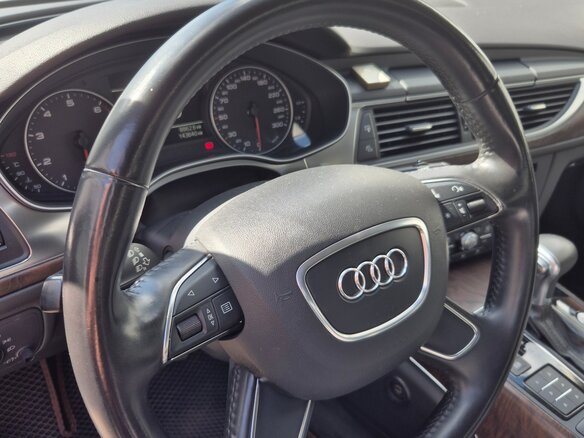 2013 Audi A6 IV (C7), серый, 1650000 рублей - вид 13