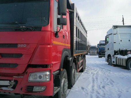 2023 Sinotruk Howo ZZ3407, красный, 4000000 рублей, вид 1