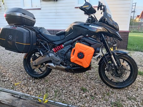 2015 Kawasaki Versys 650, чёрный, 550000 рублей, вид 1