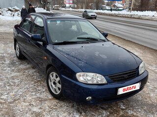2008 Kia Spectra I Рестайлинг 2, синий, 320000 рублей, вид 4