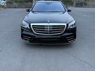 2016 Mercedes-Benz S-Класс 400 Long VI (W222, C217), чёрный, 4400000 рублей, вид 2
